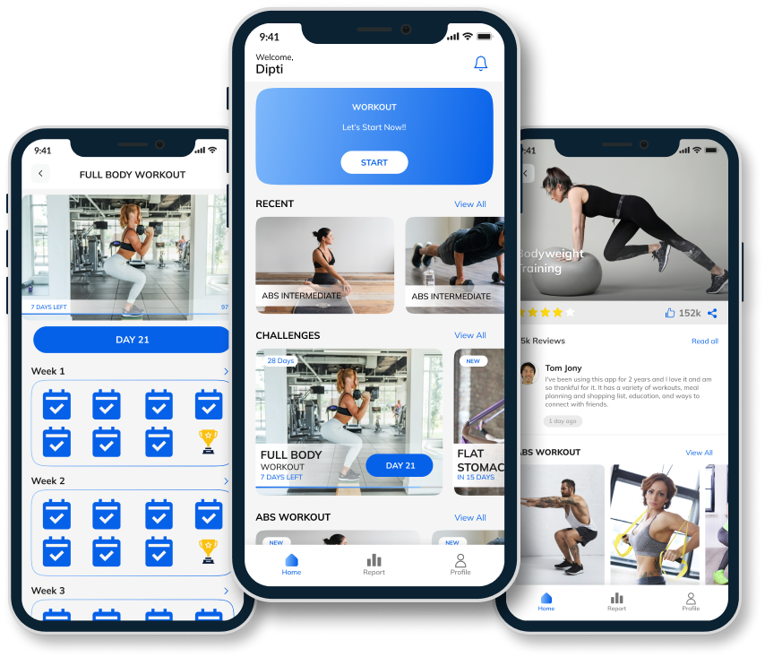 Fitness App Development Image