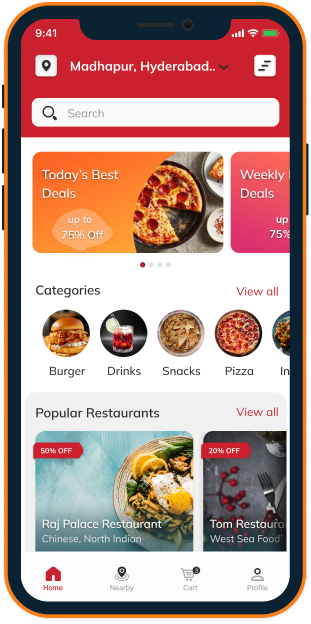 Zomato Clone Image