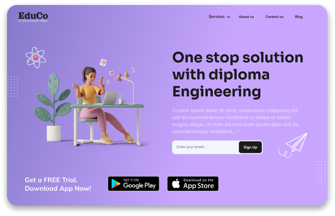 Learning Education App Development Image