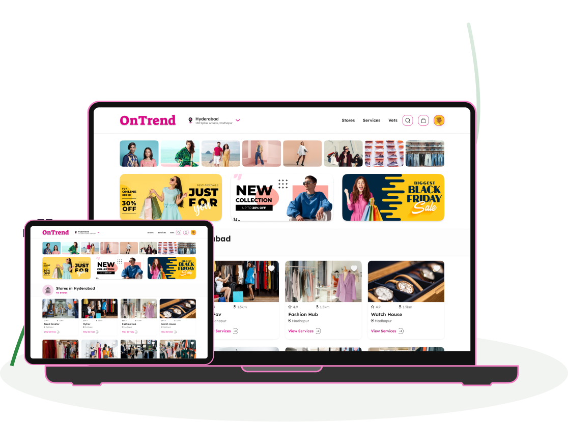 E Commerce Website Image