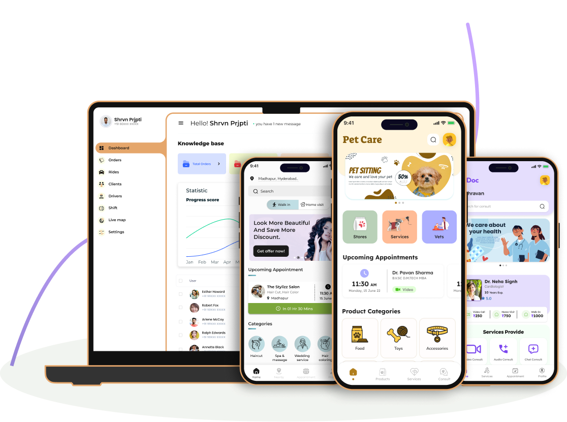 Mobile App Development Designing Image
