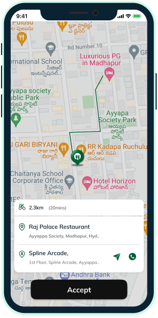 Postmates Clone Image